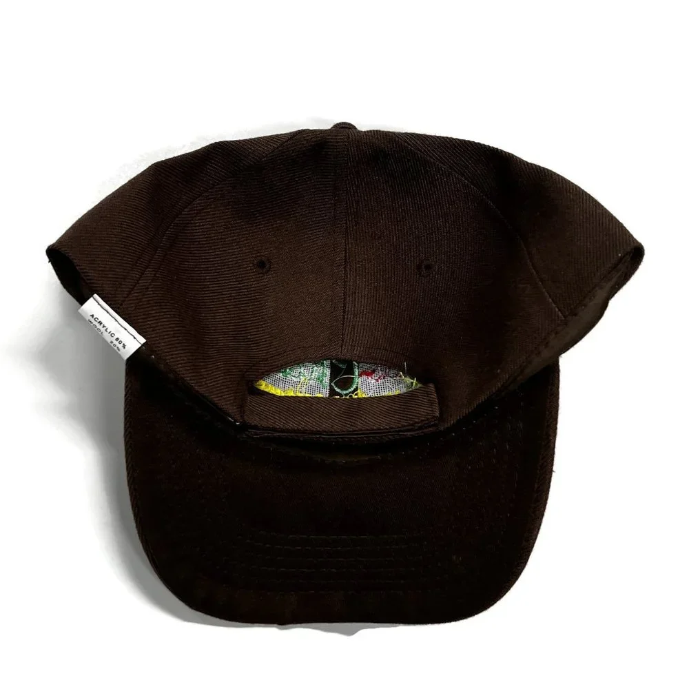 Chico's Mexican Restaurant Hat Wool‎ Blend Adjustable Cap Brown